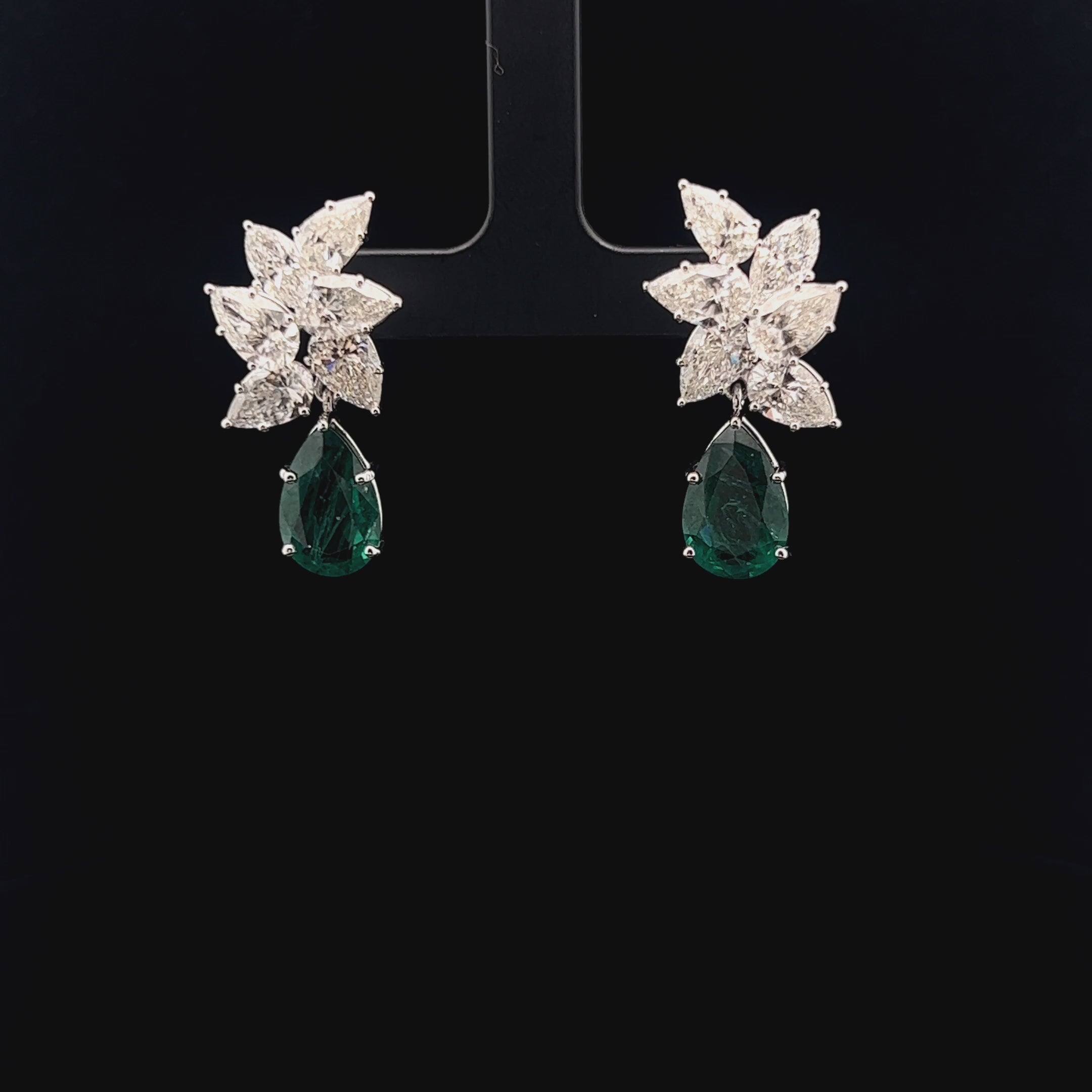 Exquisite Floral Earrings